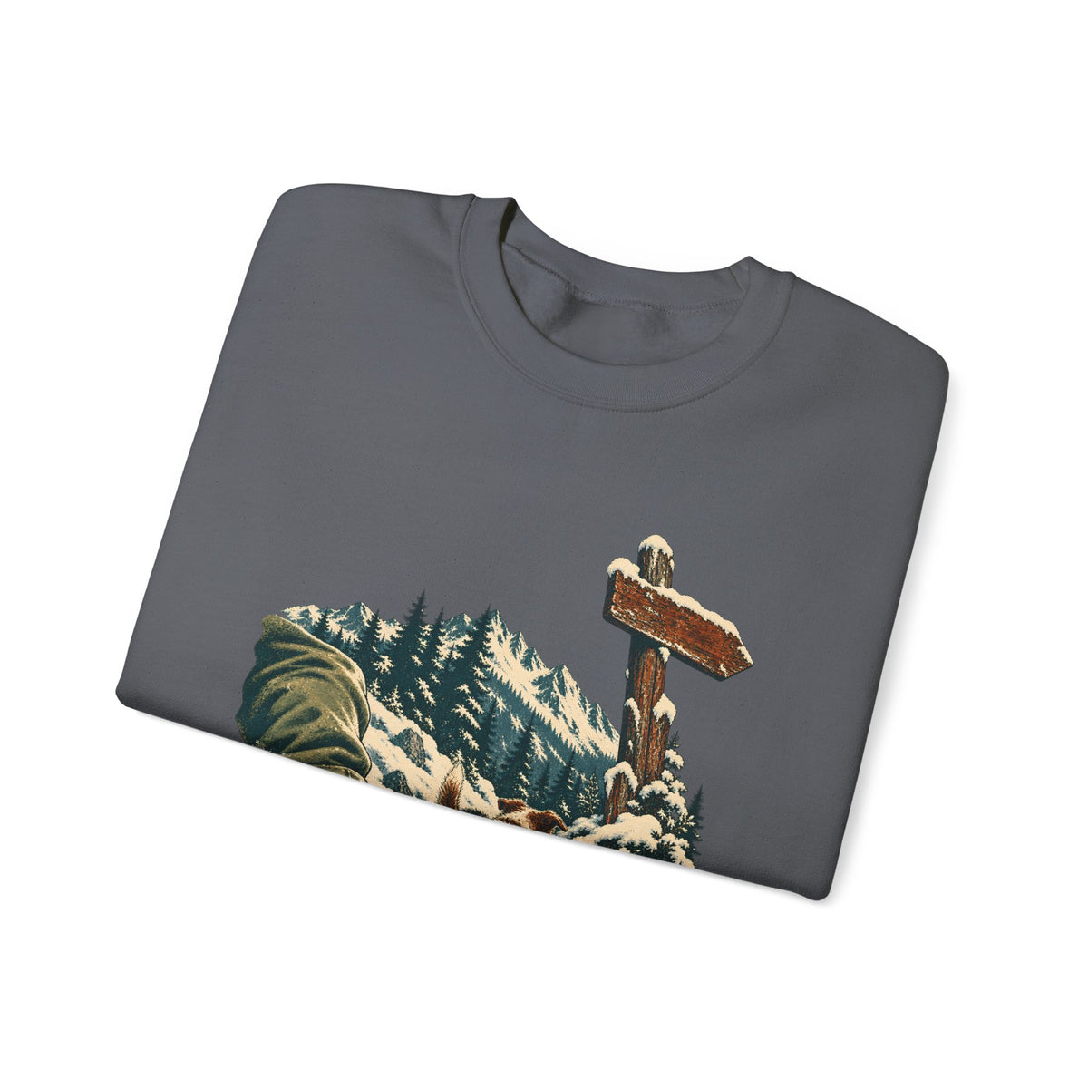 Snow Trail Companion Crewneck Sweatshirt