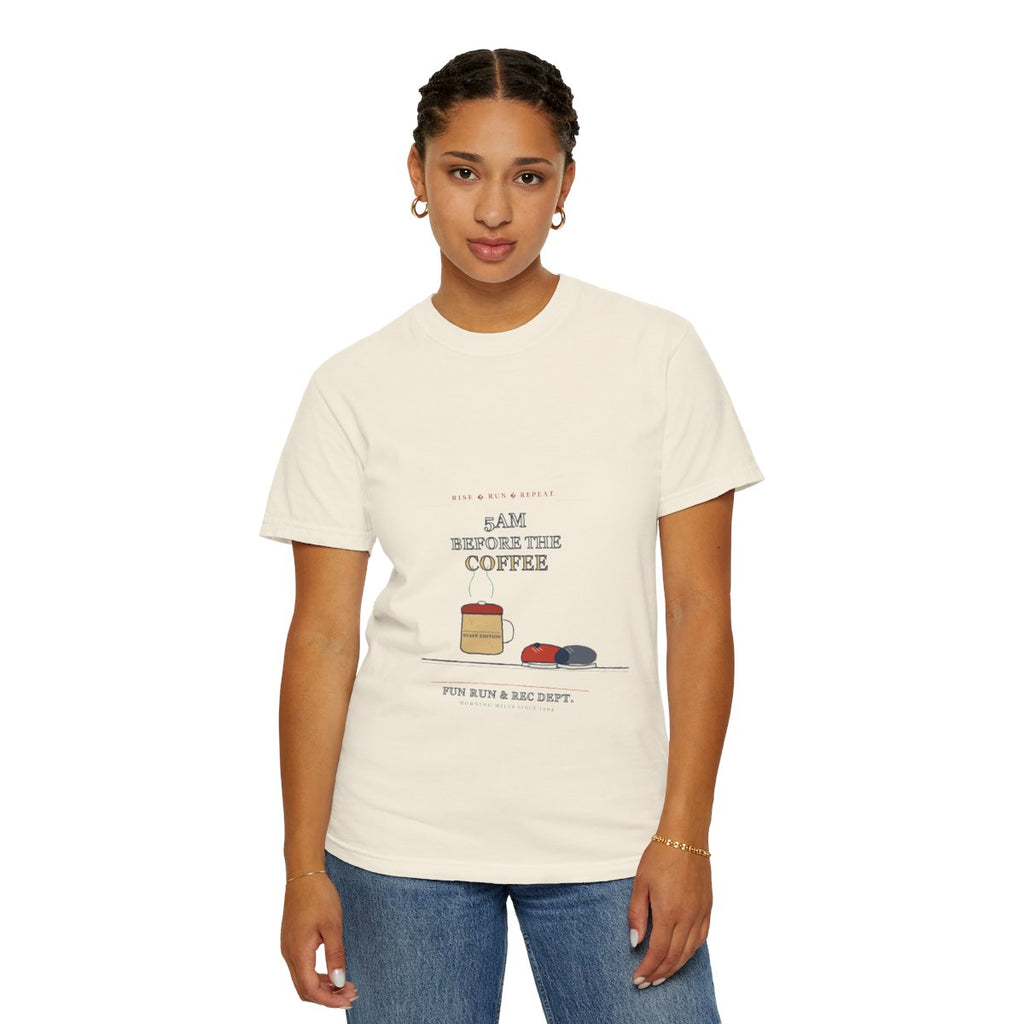 5AM Before The Coffee Tee - Ivory