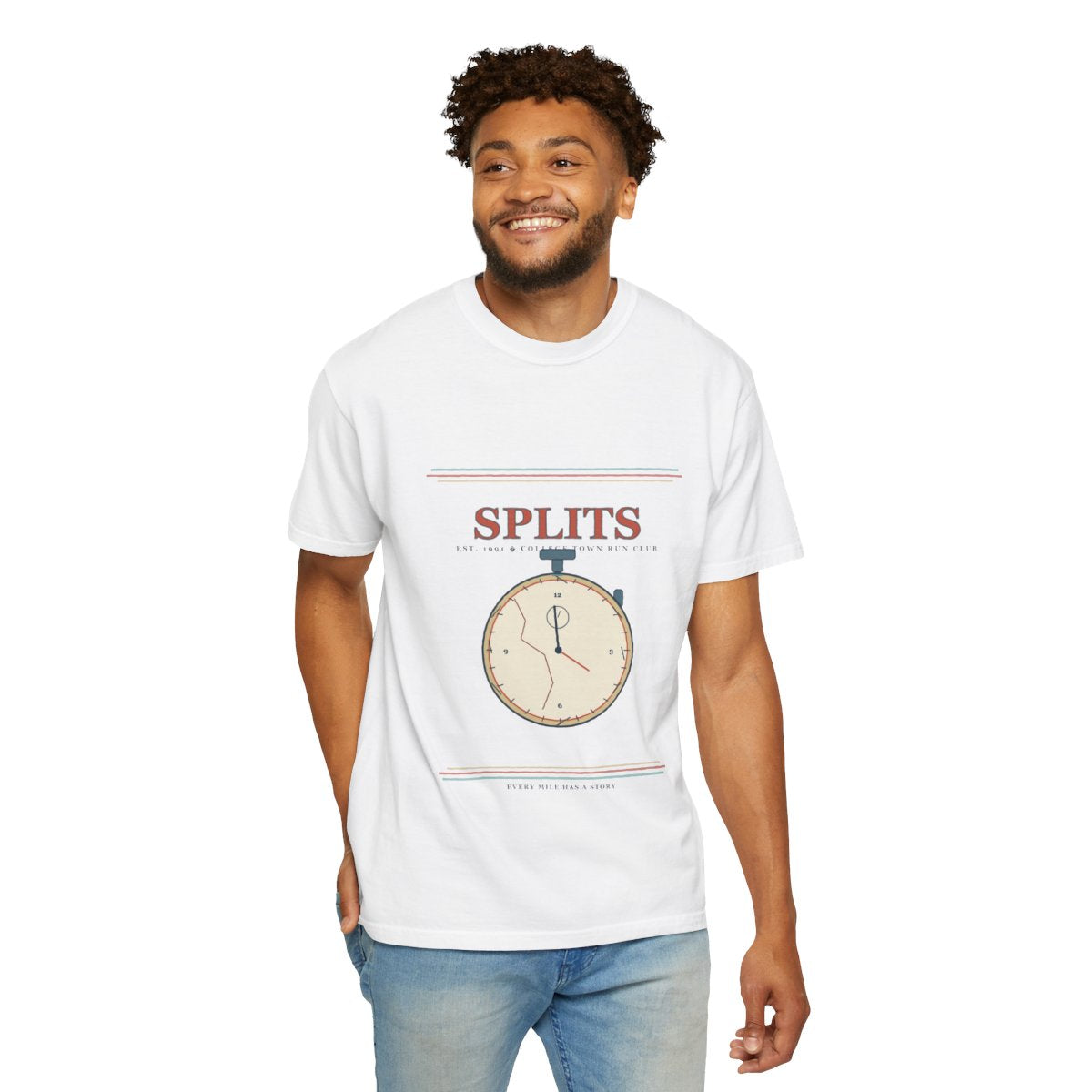 Ask Me About Splits Tee - White