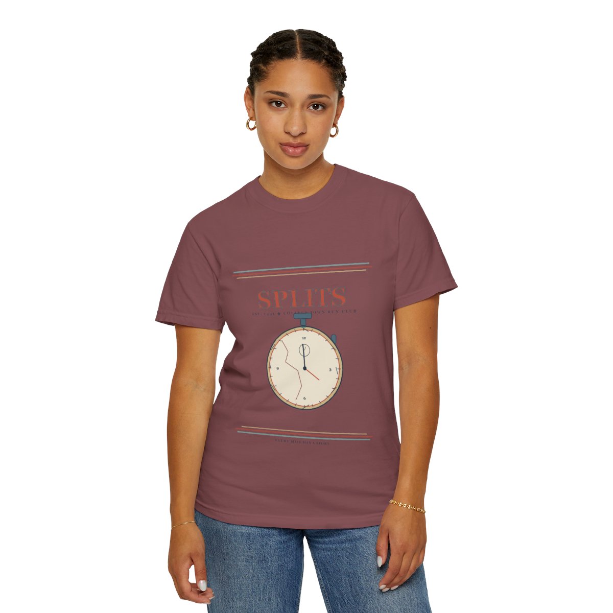 Ask Me About Splits Tee - Brick