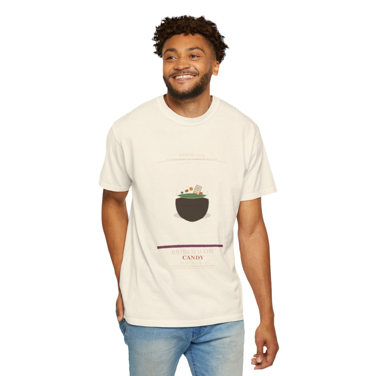 Bribed With Candy Since 1994 Tee - Ivory