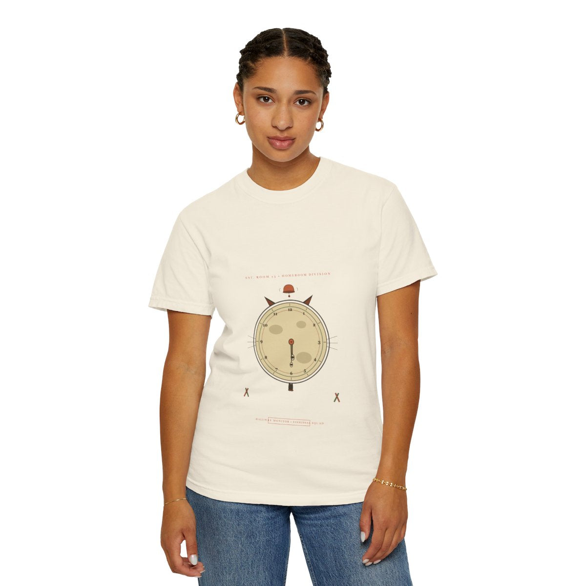 Cat's Out Til 3:15 Tee - Ivory
