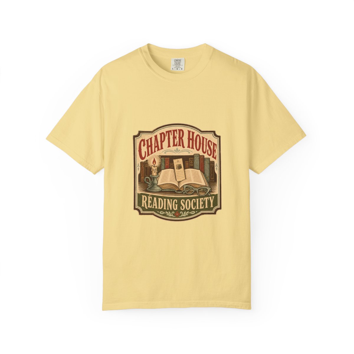 Chapter House Reading Society Tee in Butter