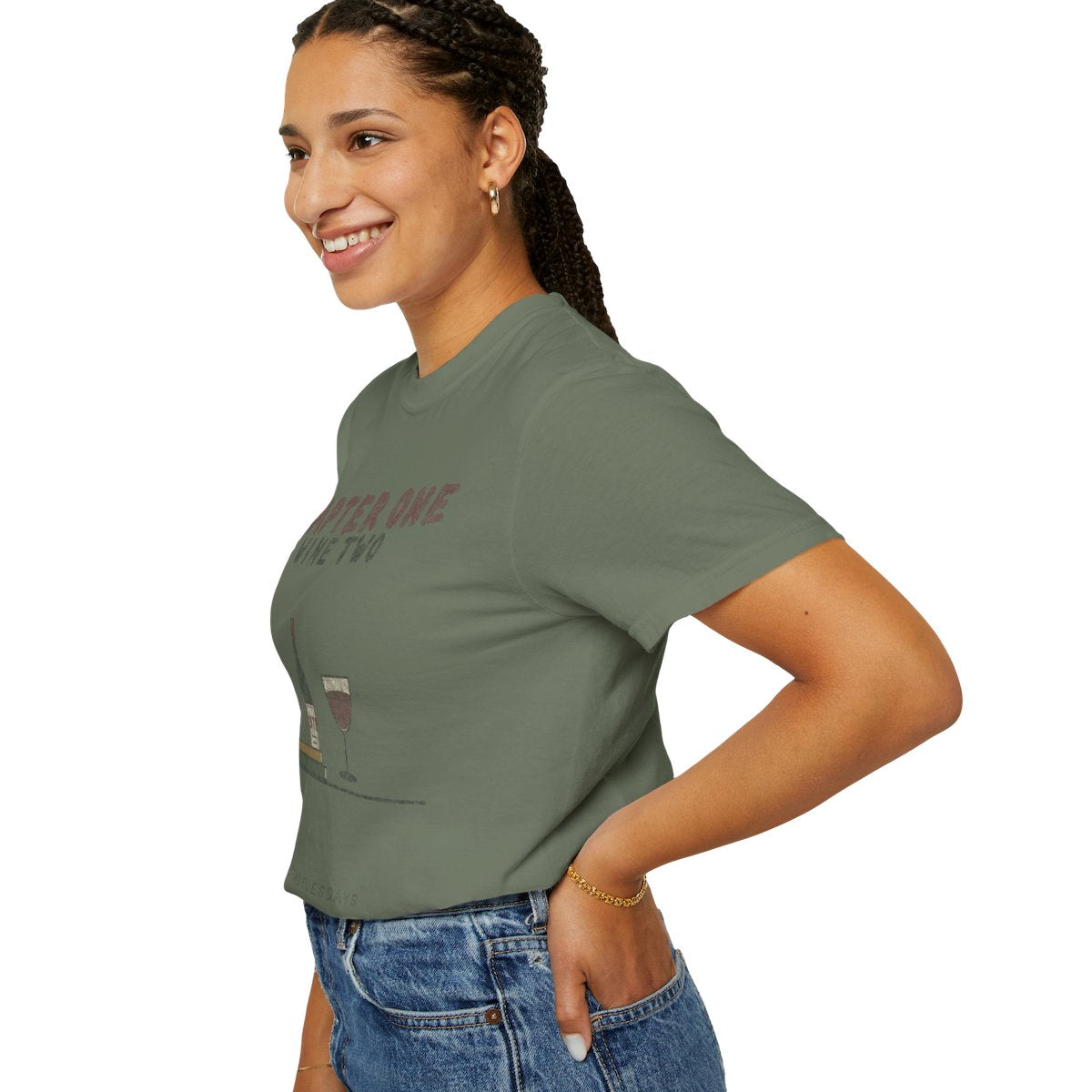 Chapter One, Wine Two Tee - Moss