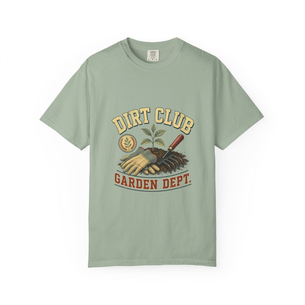 Dirt Club Garden Dept Tee in Bay