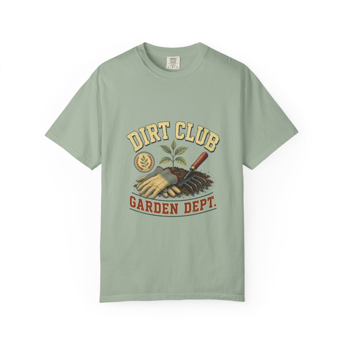 Dirt Club Garden Dept Tee in Bay