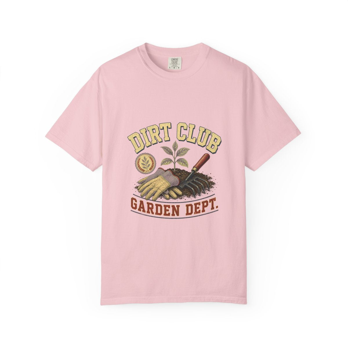 Dirt Club Garden Dept Tee in Blossom
