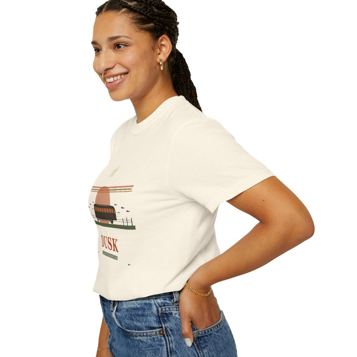 Dismissed At Dusk Tee - Ivory