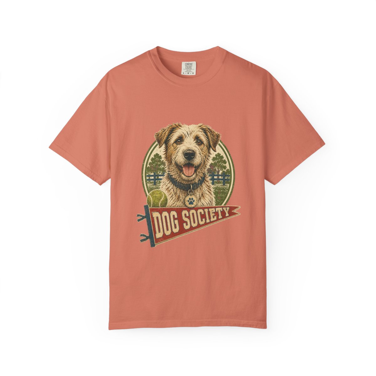 Dog Appreciation Society Tee in Terracotta