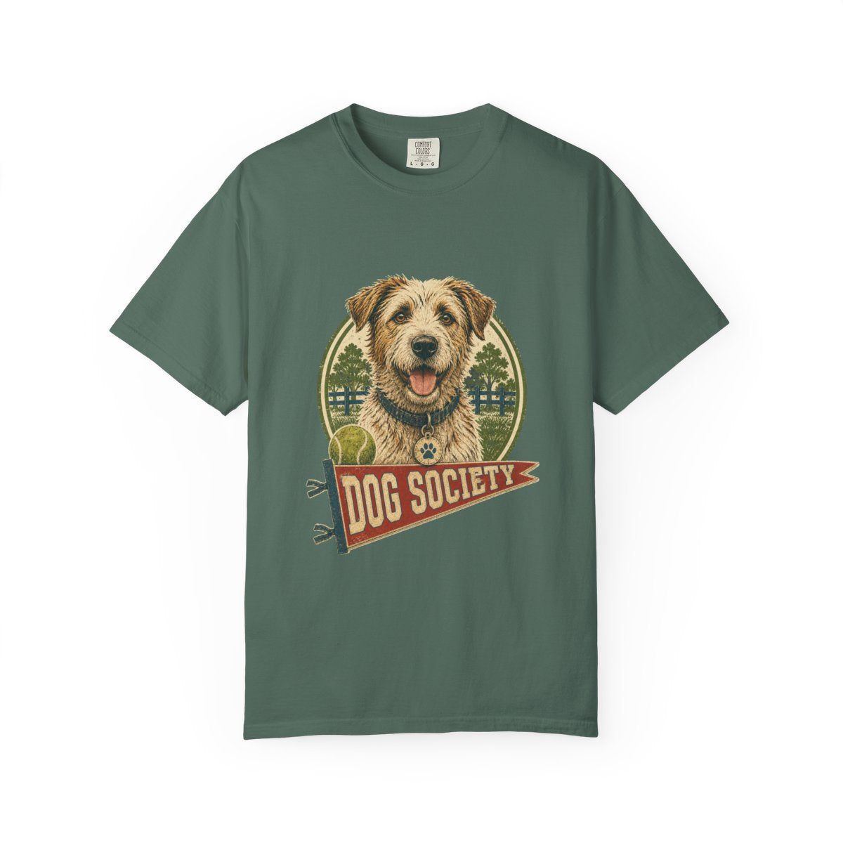 Dog Appreciation Society Tee in Blue Spruce