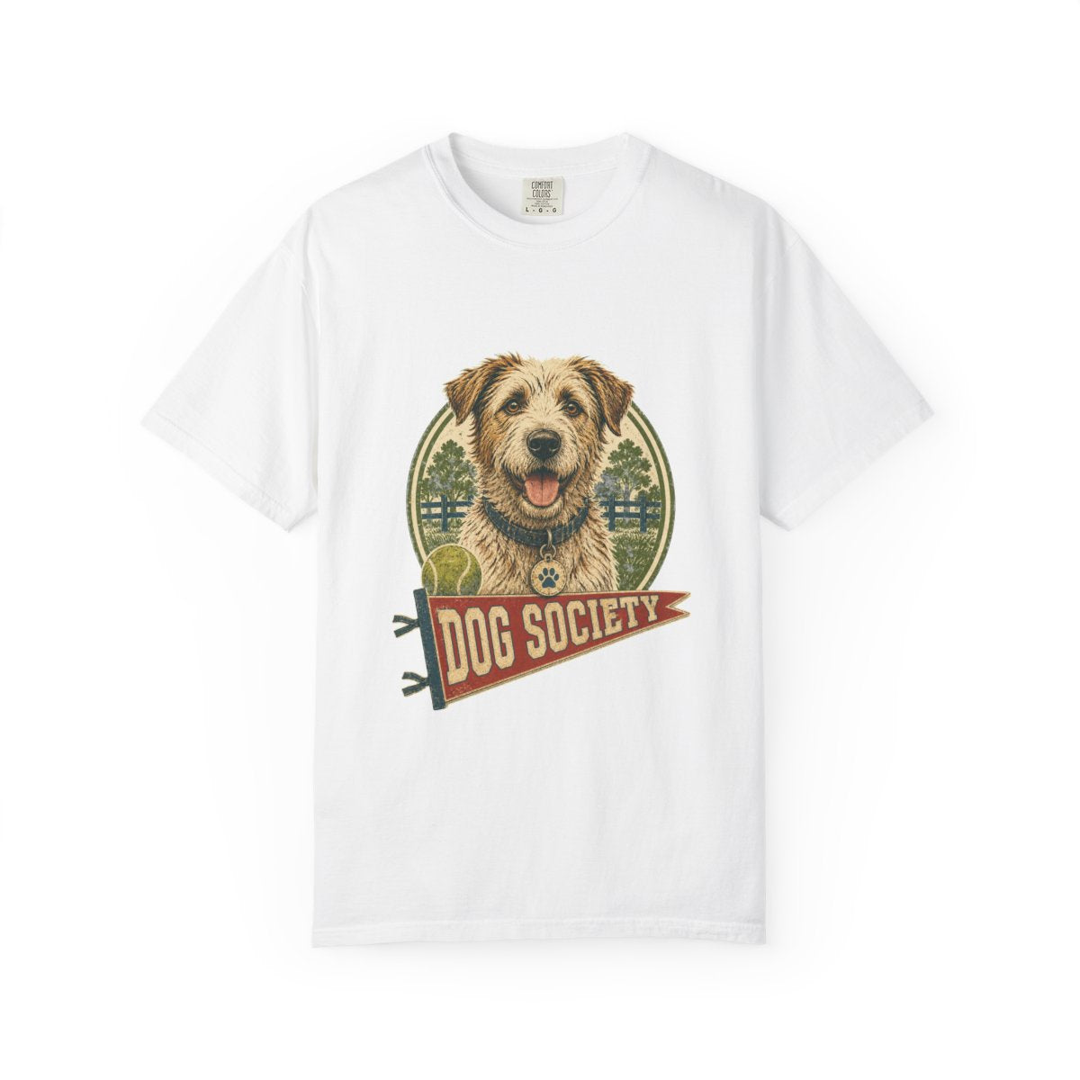 Dog Appreciation Society Tee in White