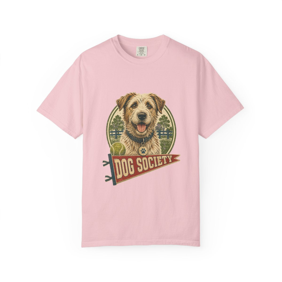 Dog Appreciation Society Tee in Blossom