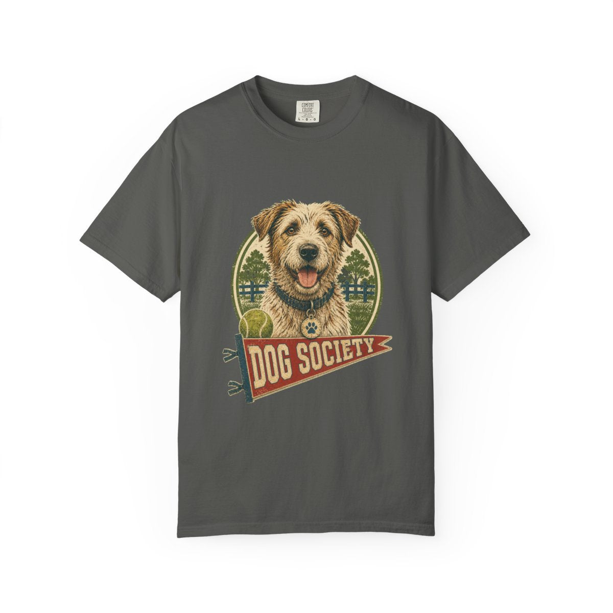 Dog Appreciation Society Tee in Pepper