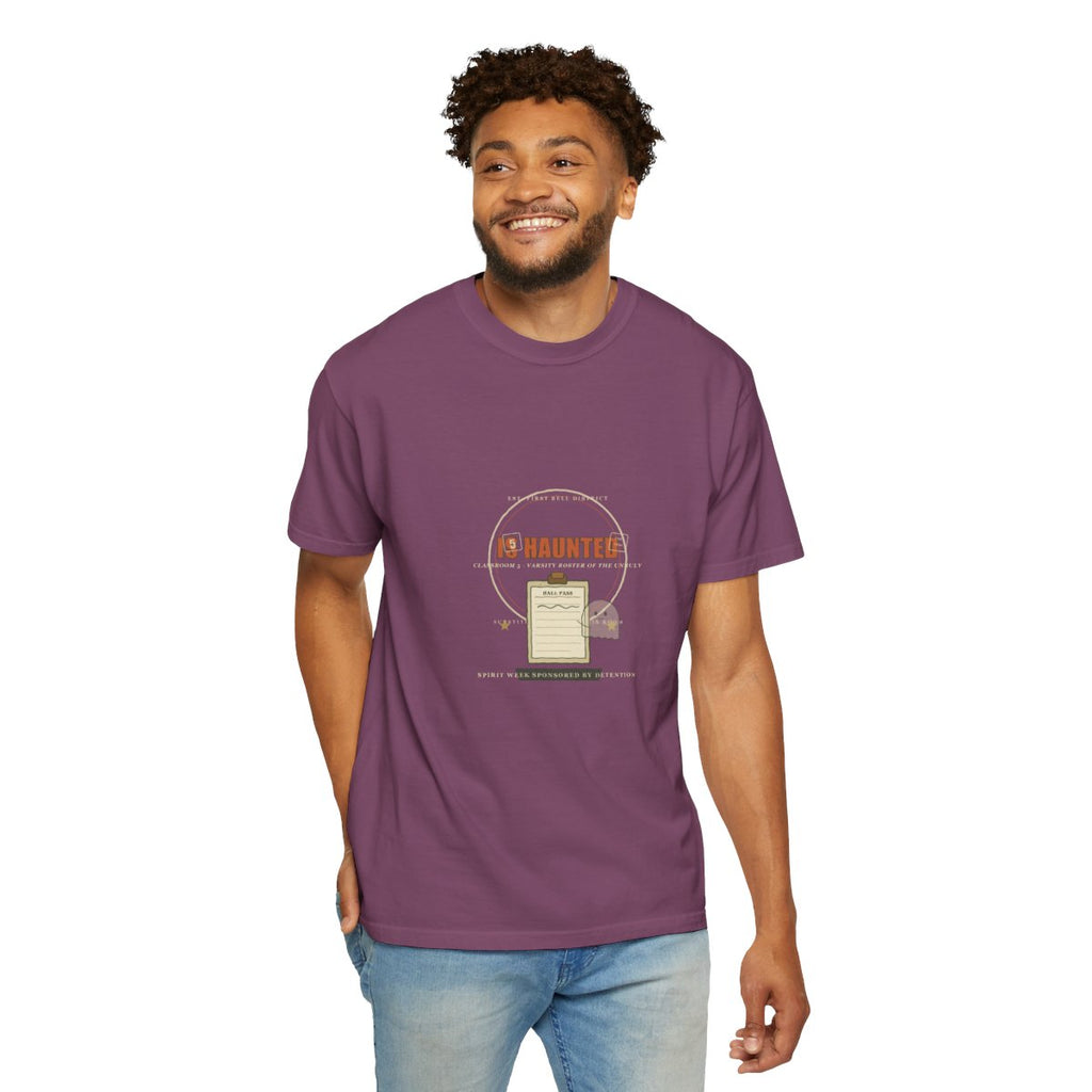 Fifth Period Is Haunted Tee - Berry