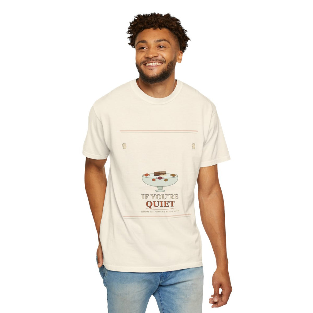Free Candy If You're Quiet Tee - Ivory