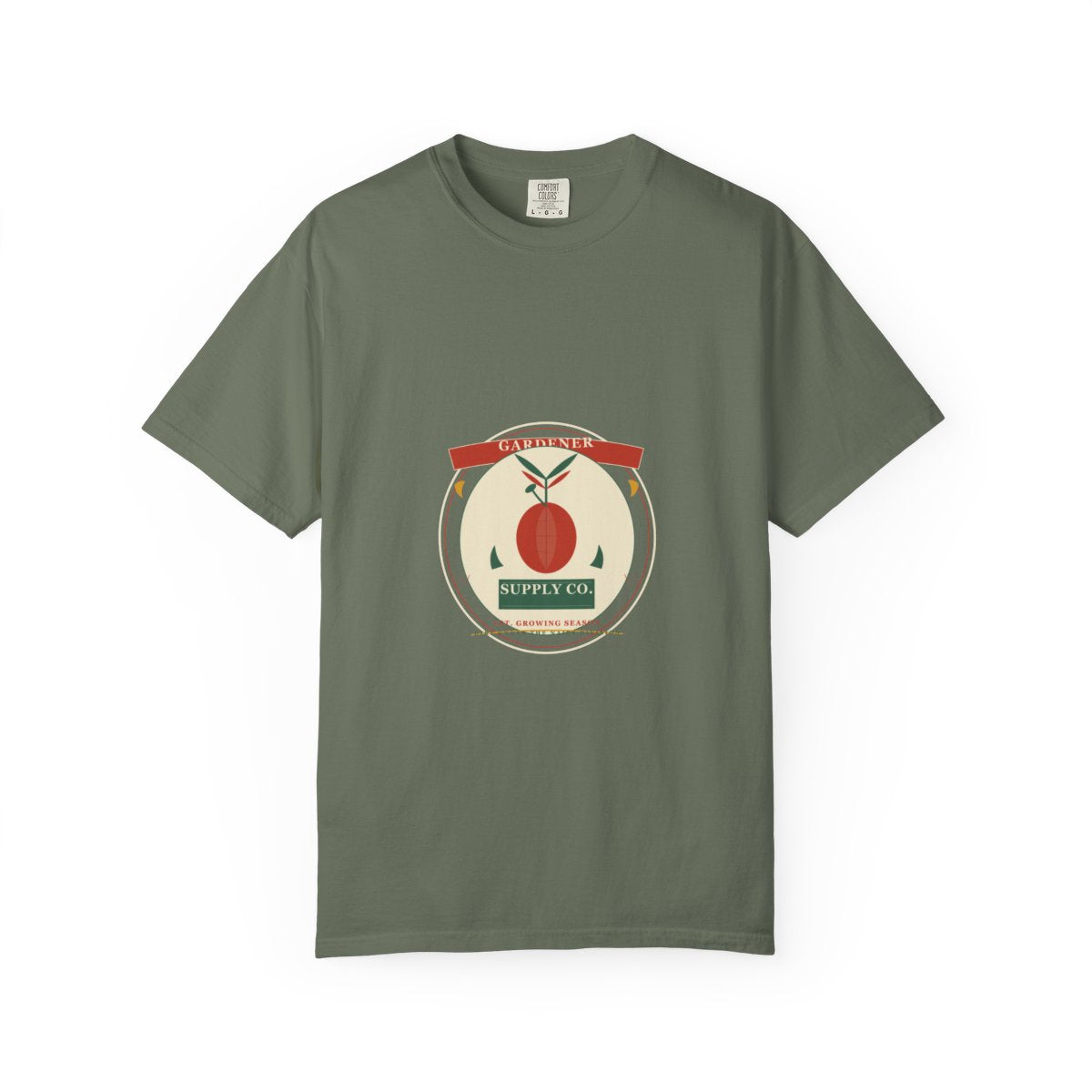 Gardener Supply Co. Tee flat front in Moss