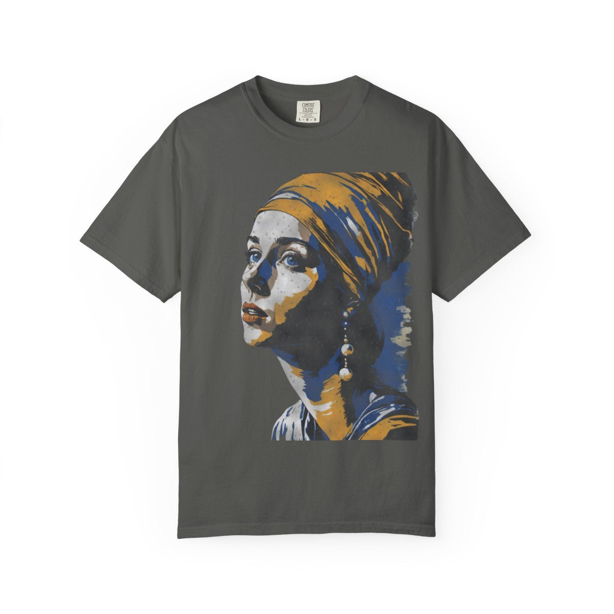 Girl With A Pearl Earring Tee - Pepper