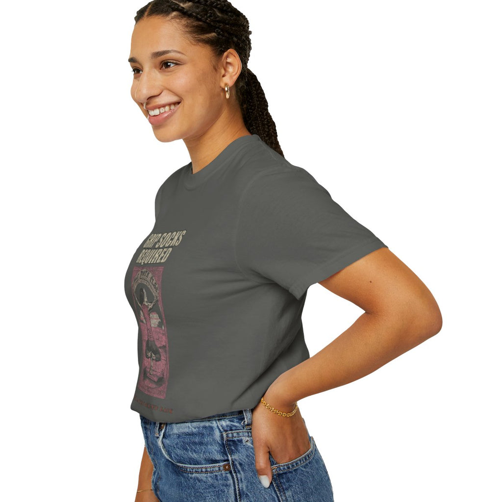 Grip Socks Required Tee - Pepper