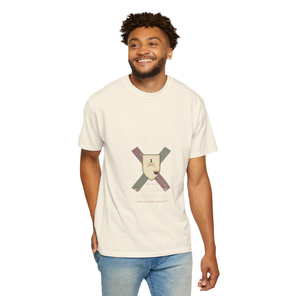 Hall Duty, Cauldron Optional Tee - Ivory