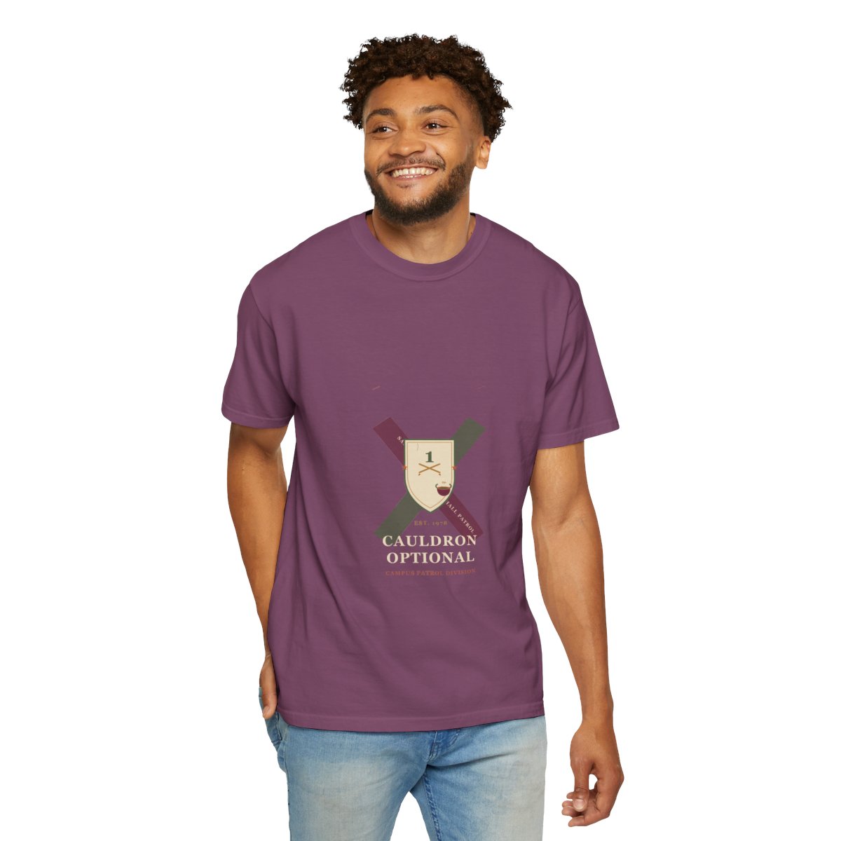 Hall Duty, Cauldron Optional Tee - Berry