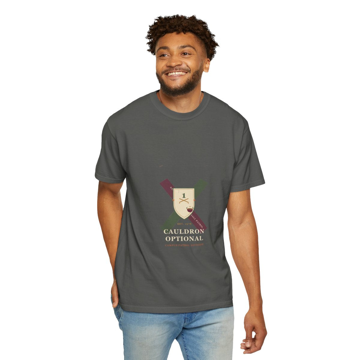 Hall Duty, Cauldron Optional Tee - Pepper