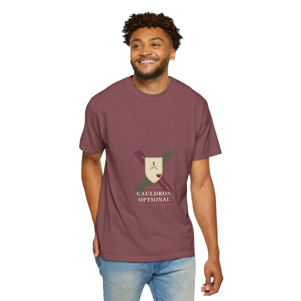 Hall Duty, Cauldron Optional Tee - Brick