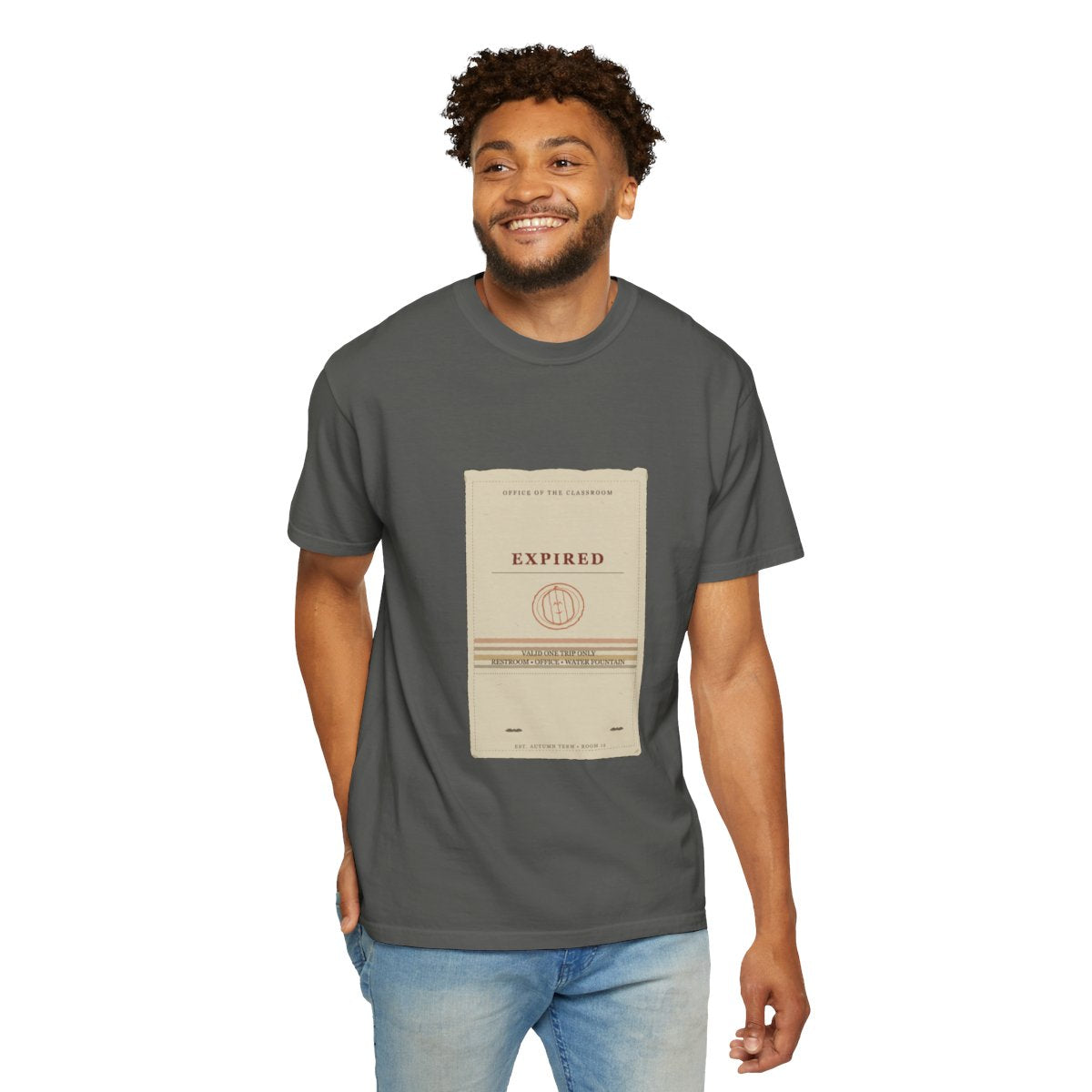 Hall Pass Expired 1987 Tee - Pepper