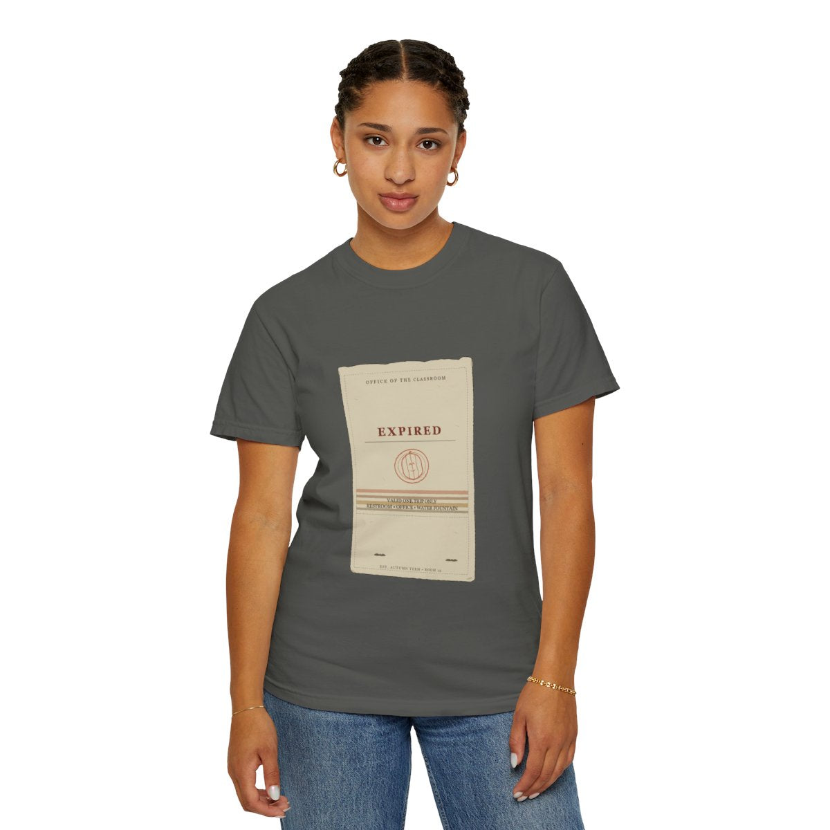 Hall Pass Expired 1987 Tee - Pepper