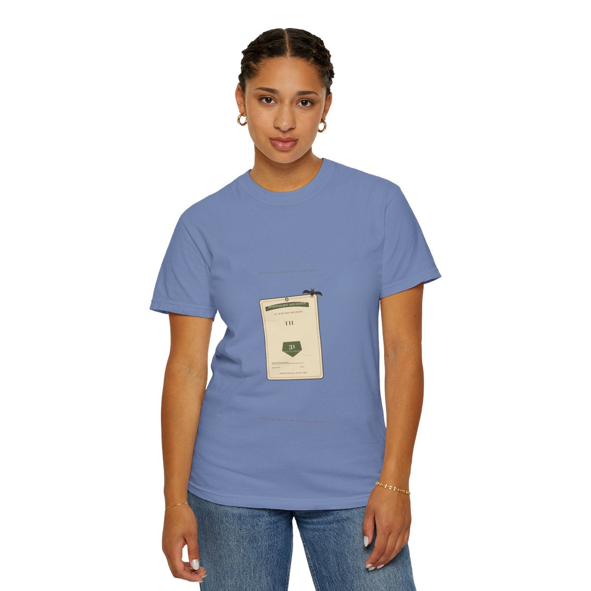 Hall Pass Til Midnight Tee - Washed Denim
