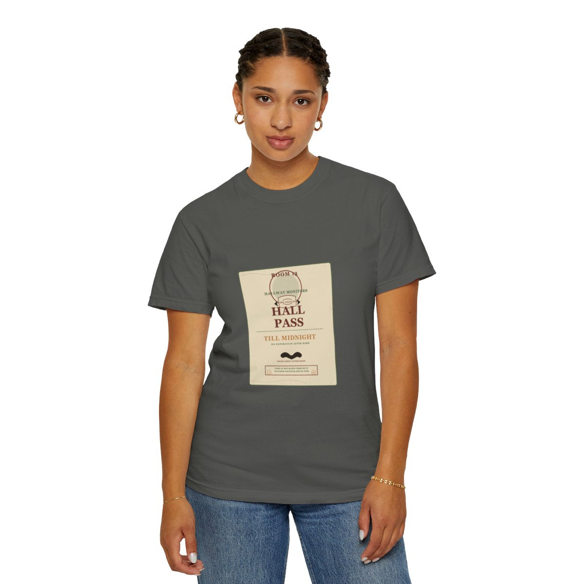 Hall Pass Till Midnight Tee - Pepper