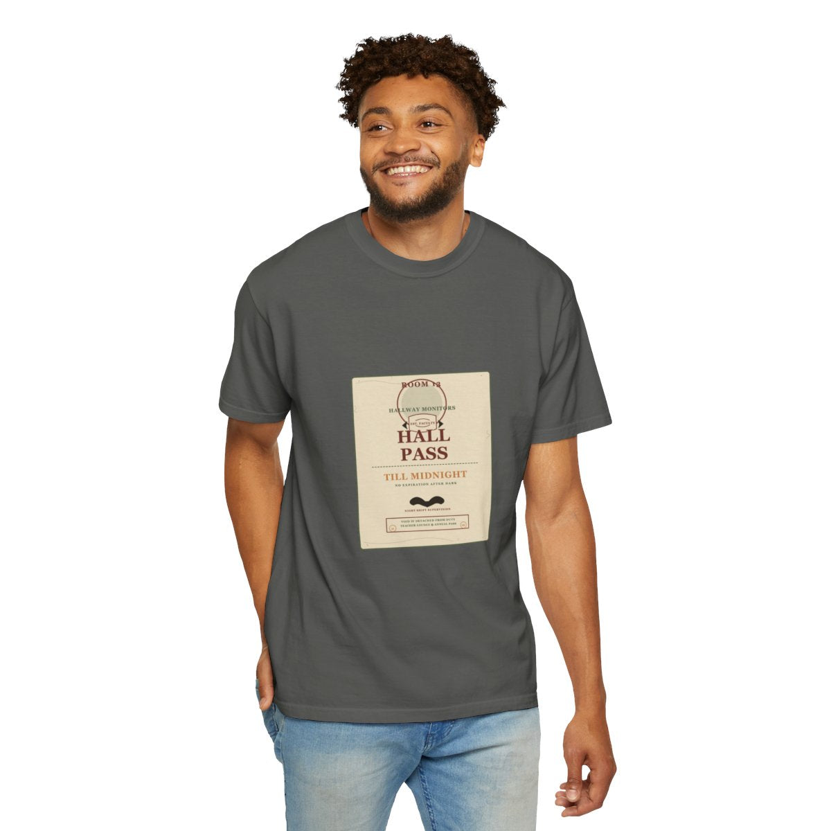 Hall Pass Till Midnight Tee - Pepper