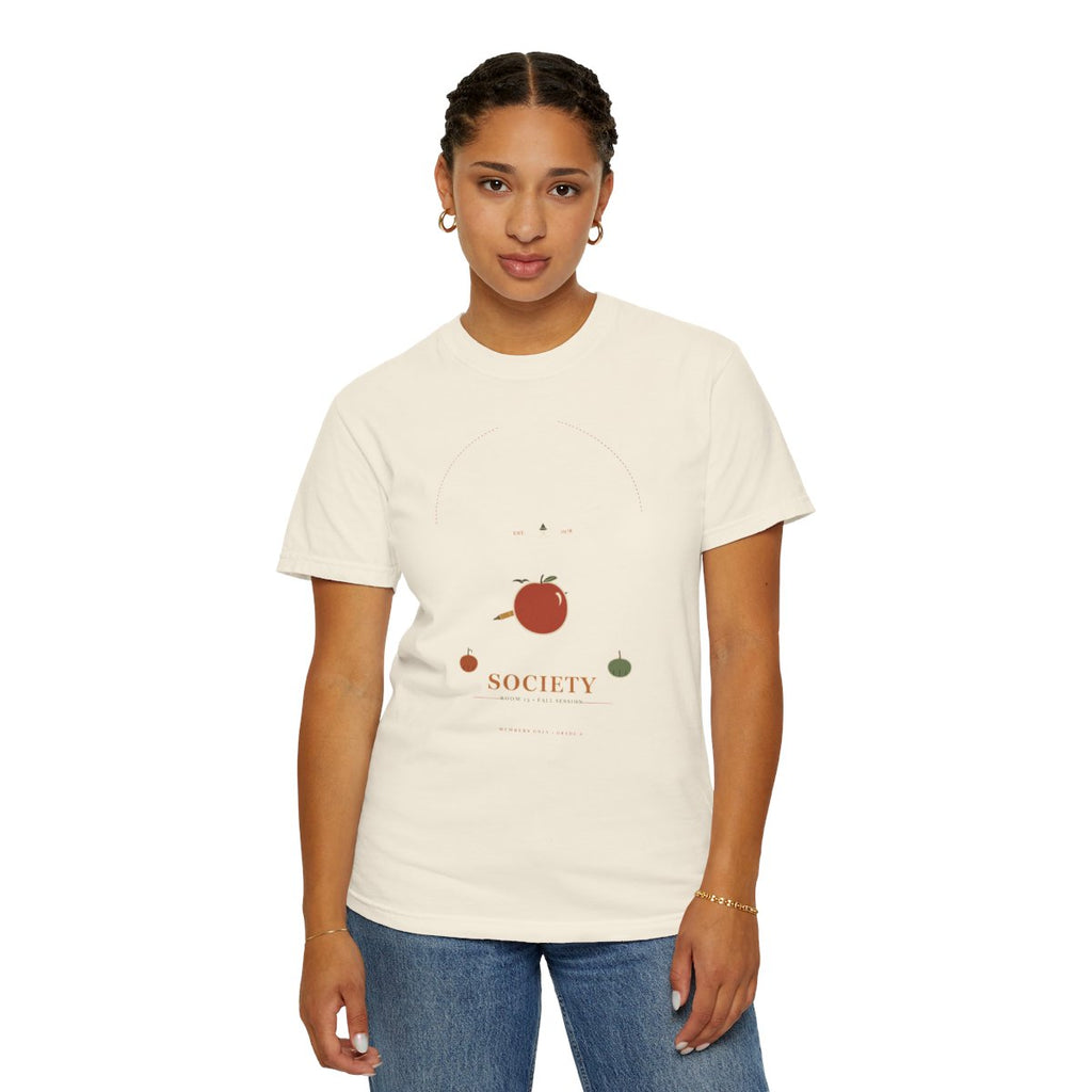Halloween Appreciation Society T-Shirt | College Bookstore Halloween Teacher Tee | Gift for Teachers - Ivory