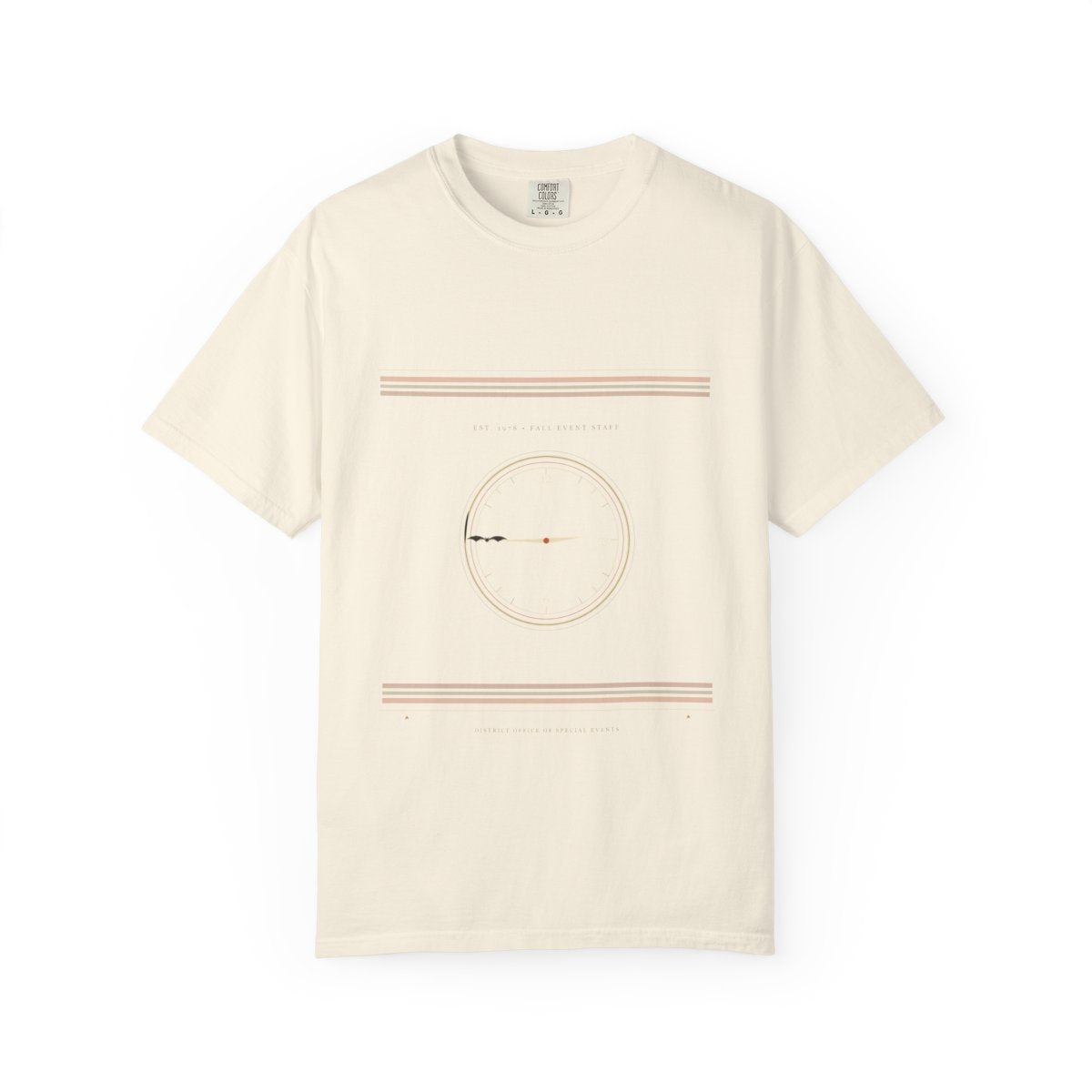 Hallway Duty, 2:45 Sharp Tee flat front in Ivory