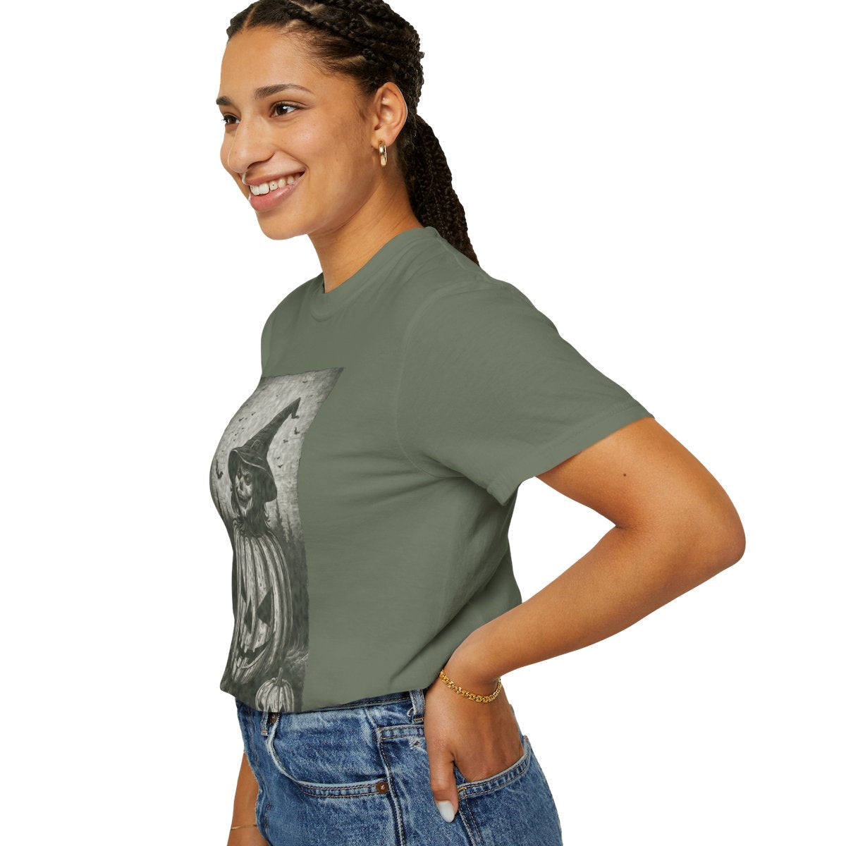 Lantern Tee - Moss