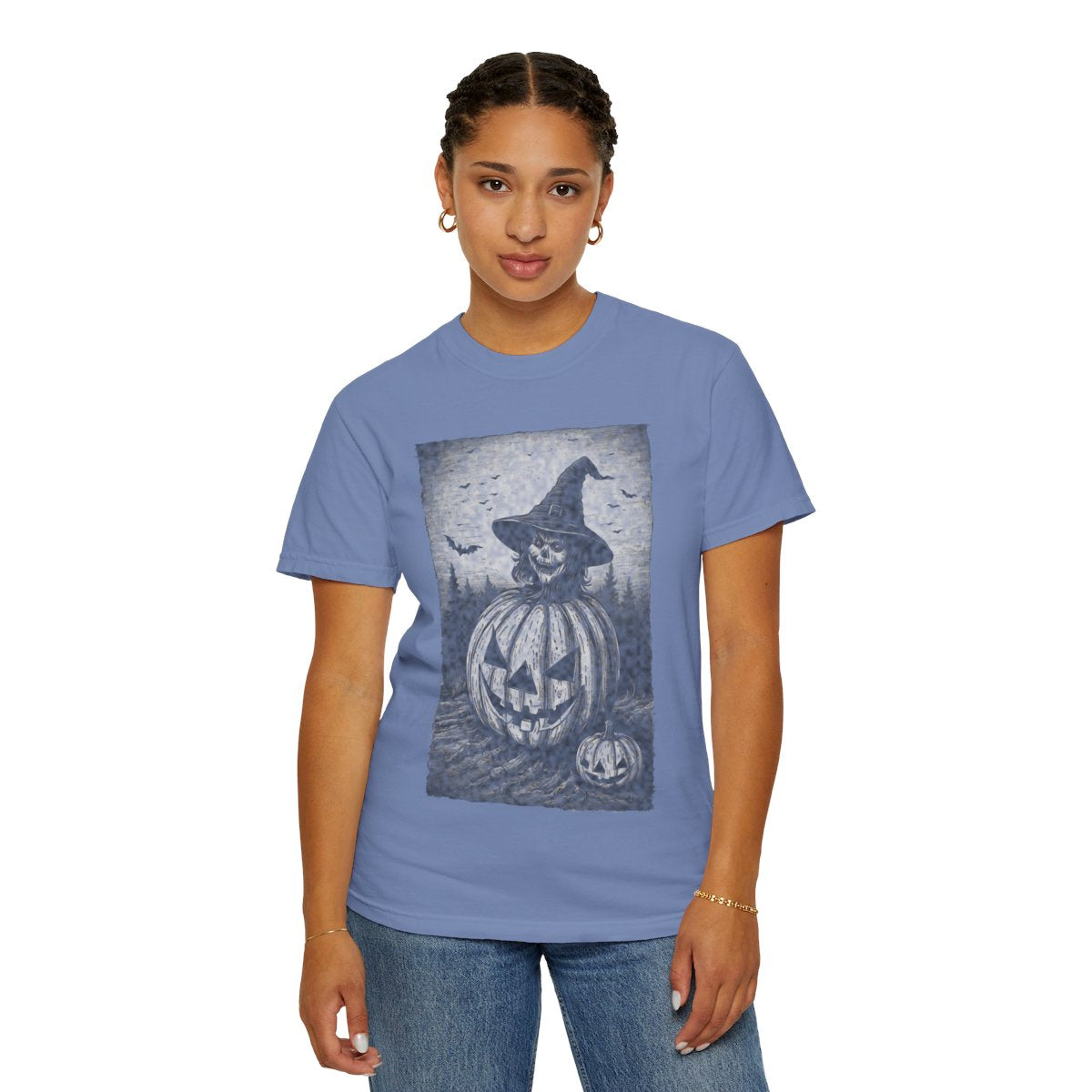 Lantern Tee - Washed Denim