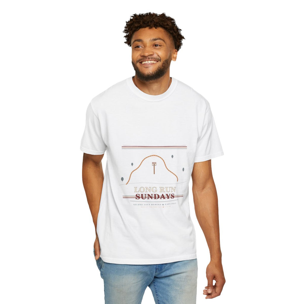 Long Run Sundays Tee - White