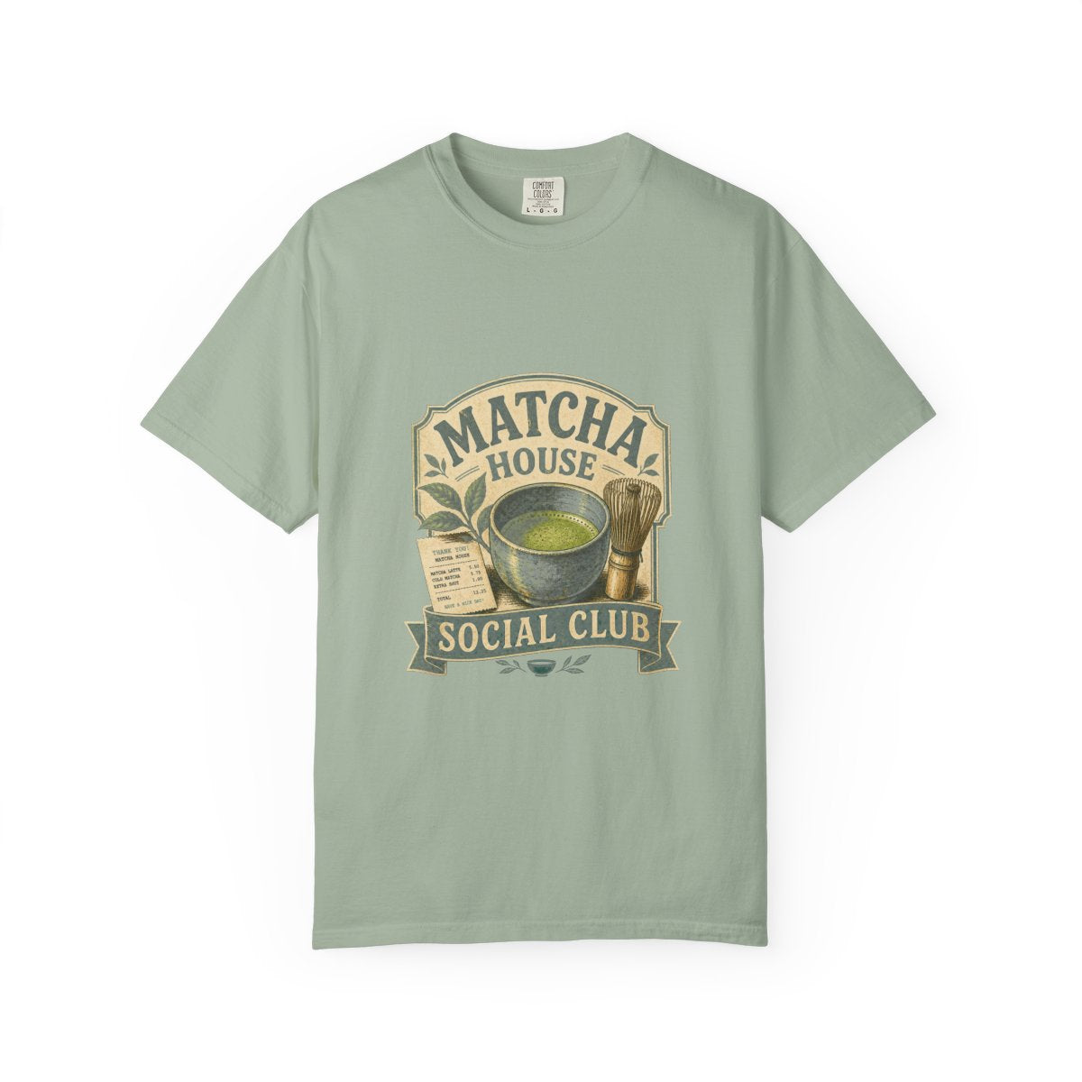Matcha House Social Club Tee in Bay