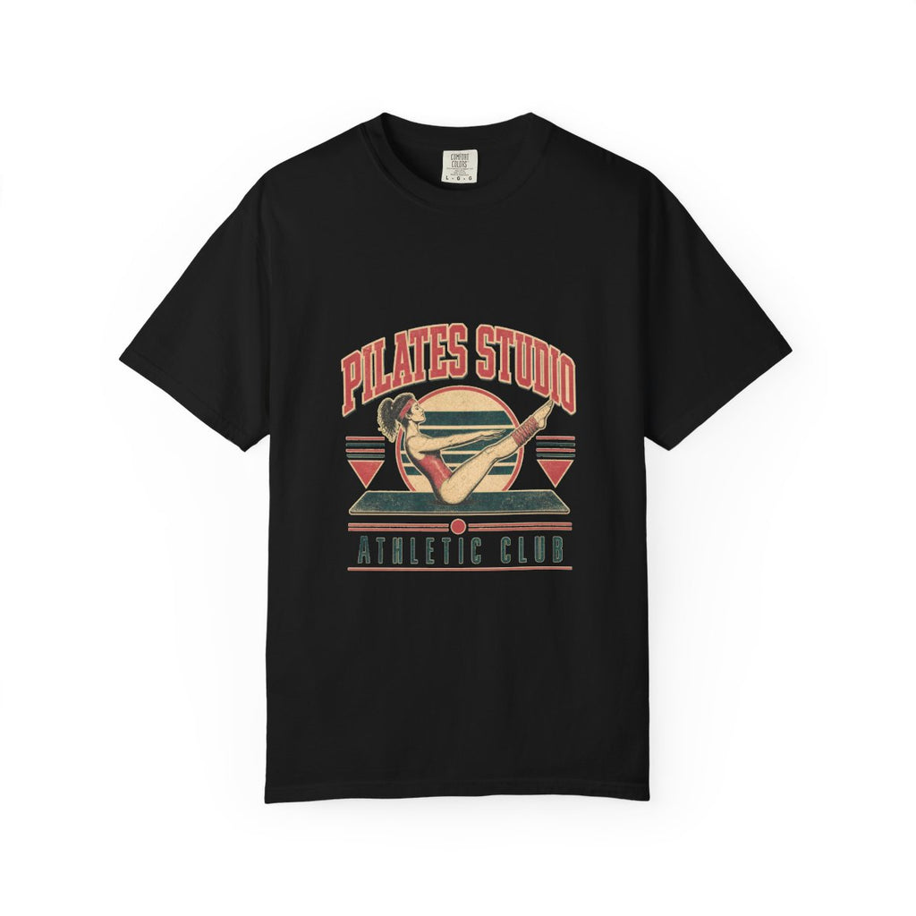 Pilates Studio Athletic Club Tee in Black