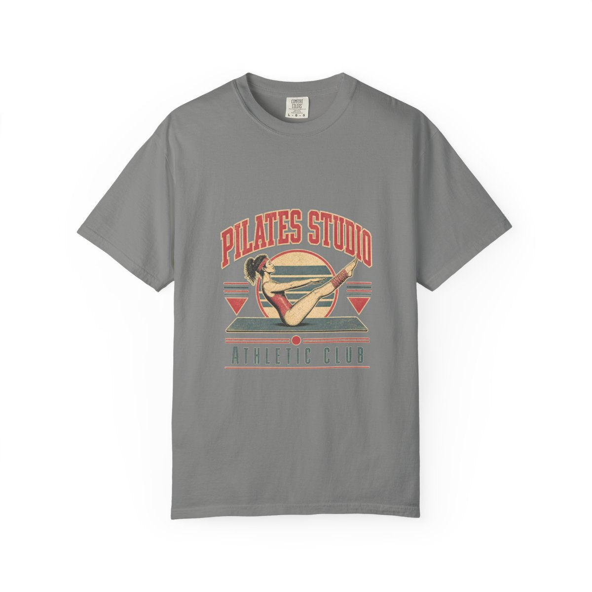 Pilates Studio Athletic Club Tee in Granite