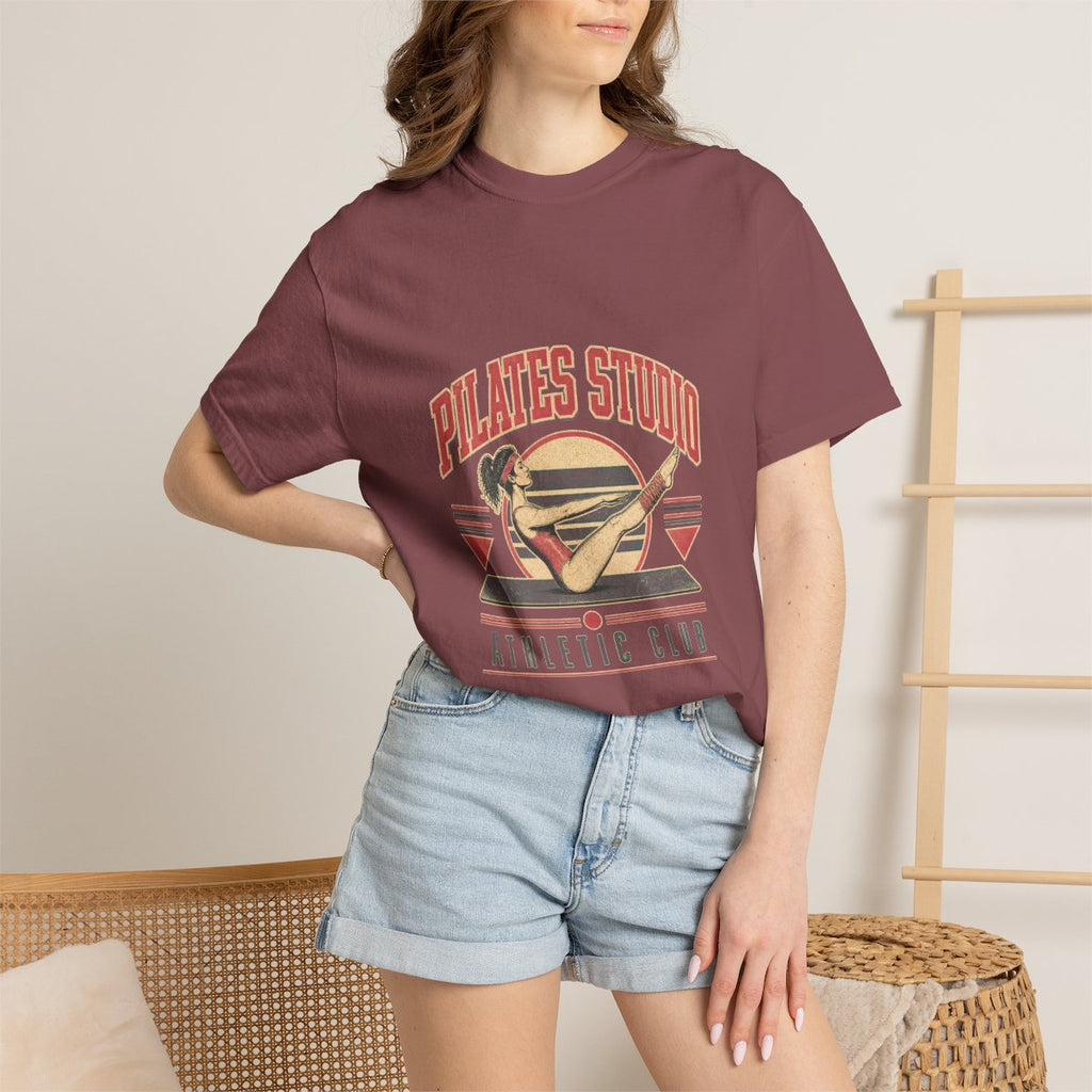 Pilates Studio Athletic Club Tee lifestyle mockup