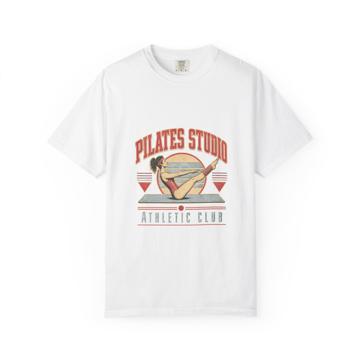 Pilates Studio Athletic Club Tee in White