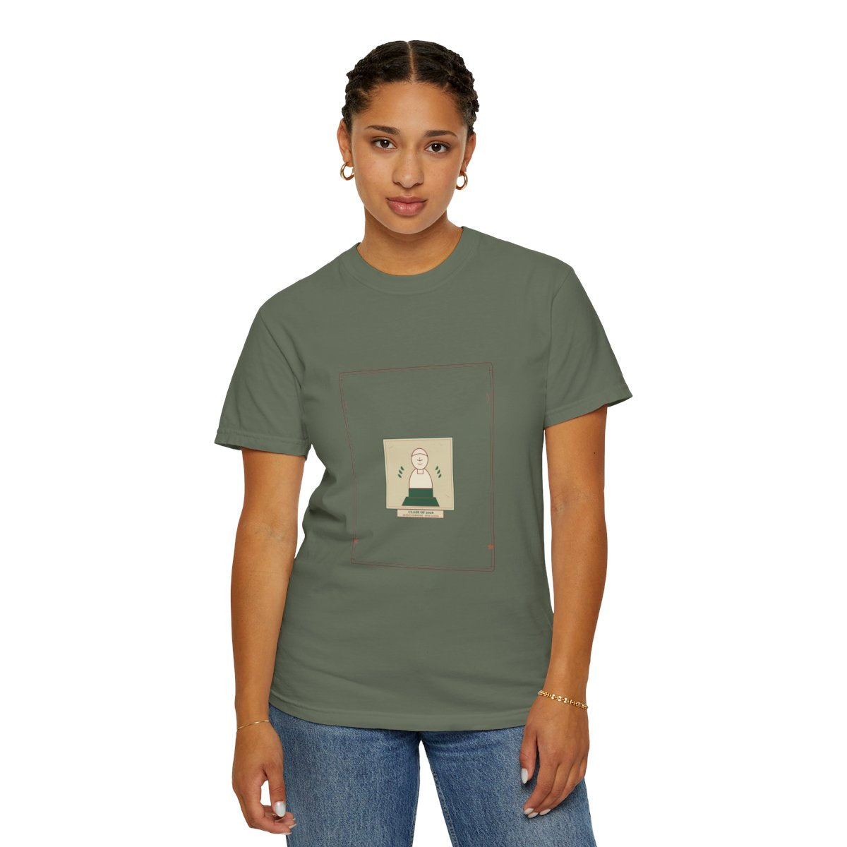 Public Domain Social Club T-Shirt | Vintage Graphic Public Domain Art Tee | Gift for Museum Art Shoppers - Moss