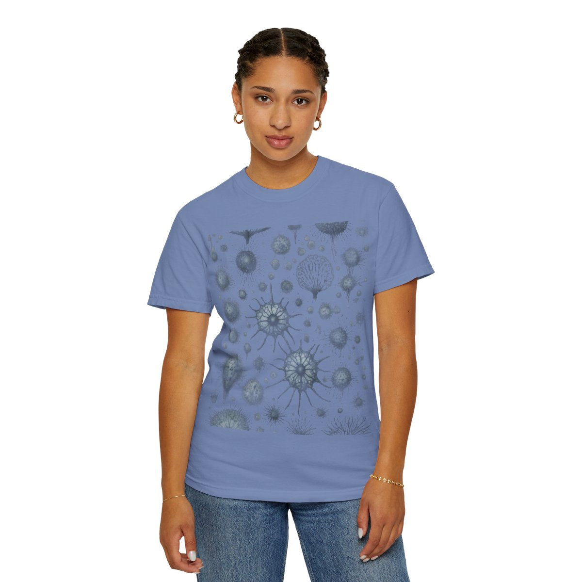 Radiolaria, Plate 71 Tee - Washed Denim