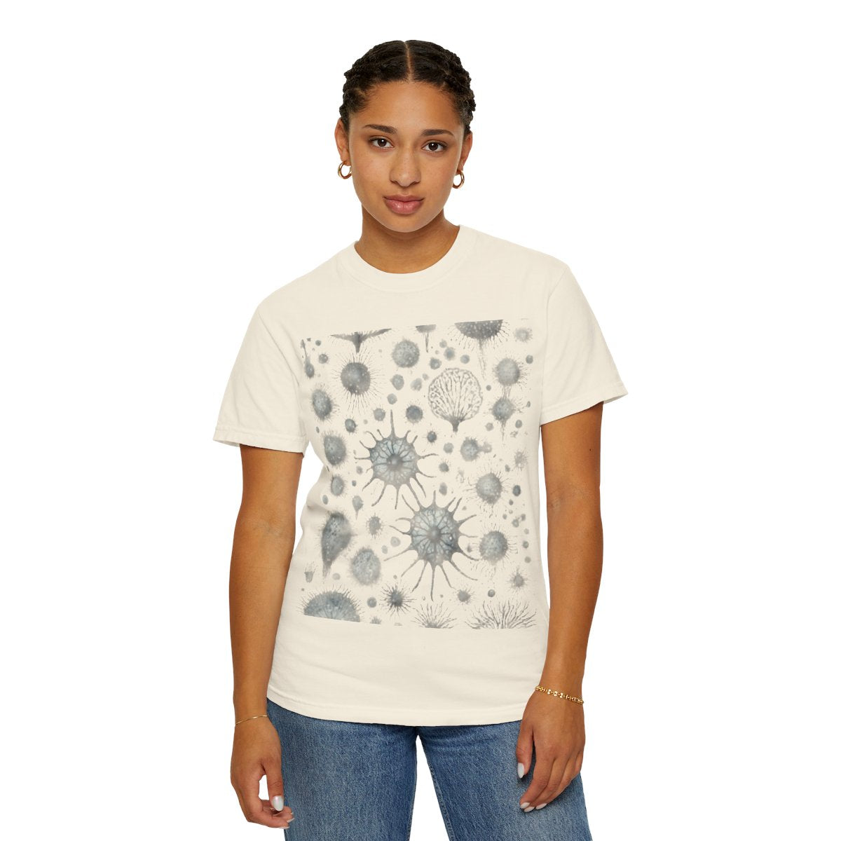 Radiolaria, Plate 71 Tee - Ivory