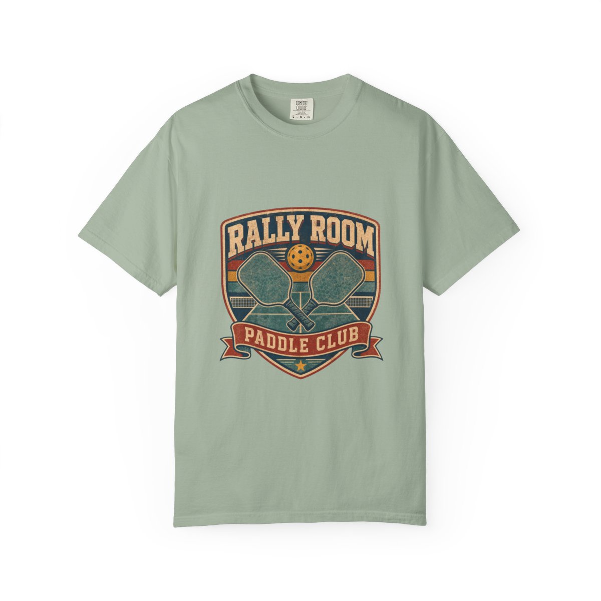 Rally Room Paddle Club Tee in Bay