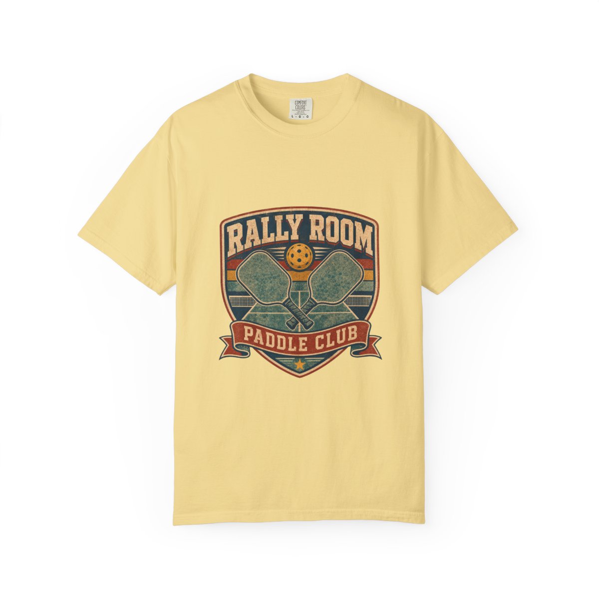 Rally Room Paddle Club Tee in Butter
