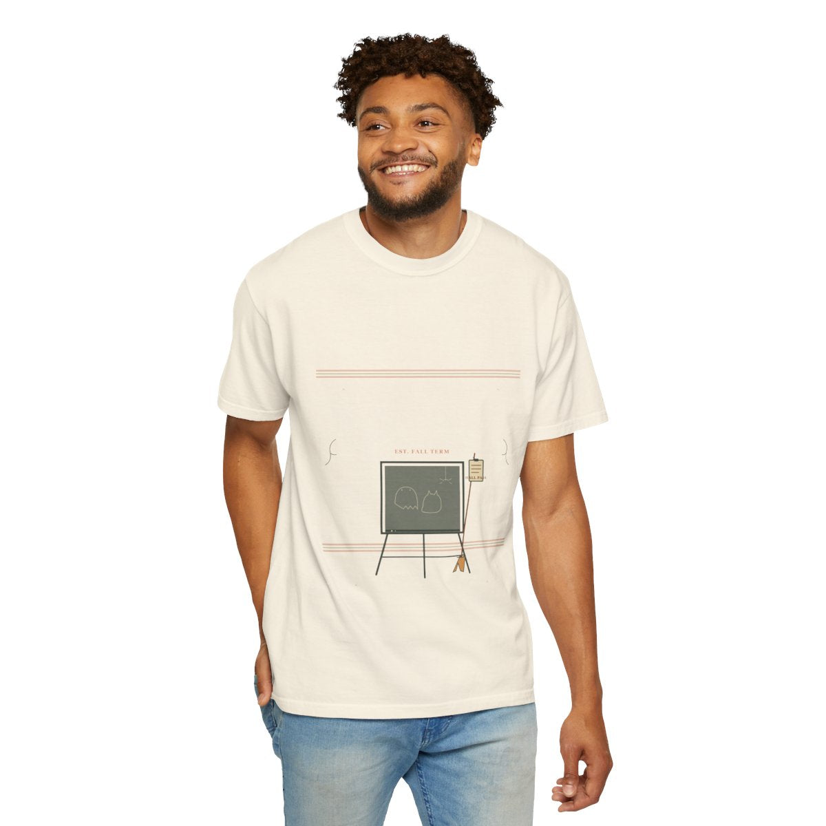 Recess Duty, Broomstick Required Tee - Ivory
