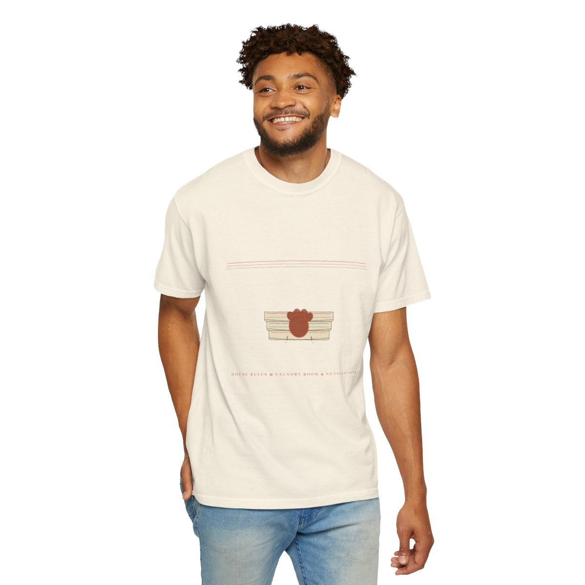 Reserved For Muddy Paws Tee - Ivory