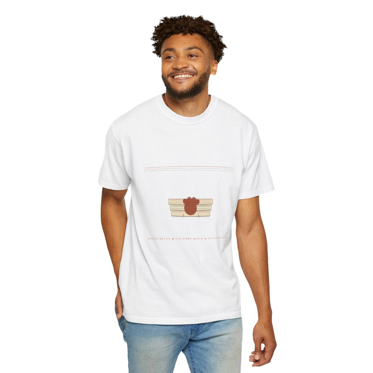 Reserved For Muddy Paws Tee - White
