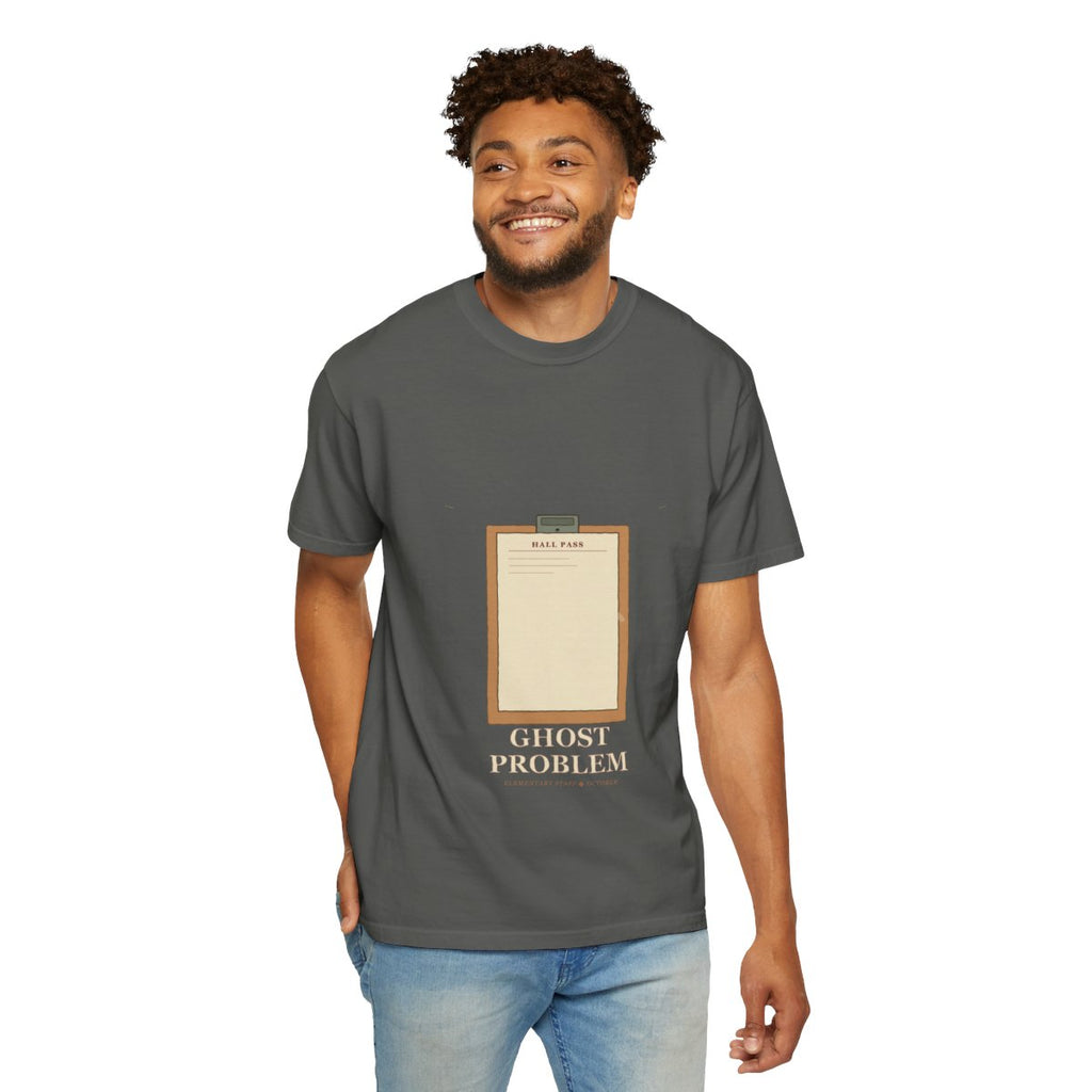 Room 12 Has A Ghost Problem Tee - Pepper